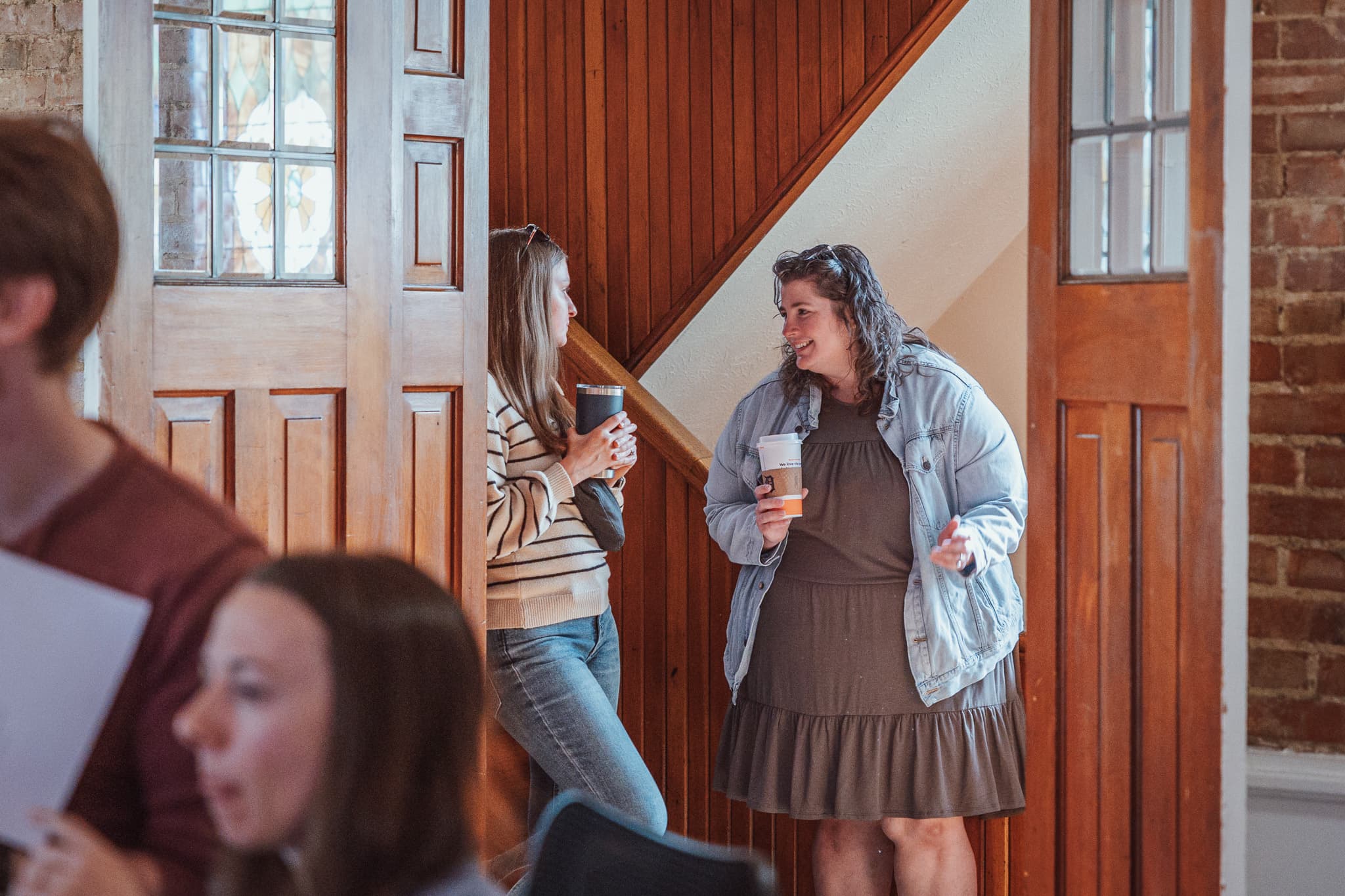 Conversation and hospitality at River City Church