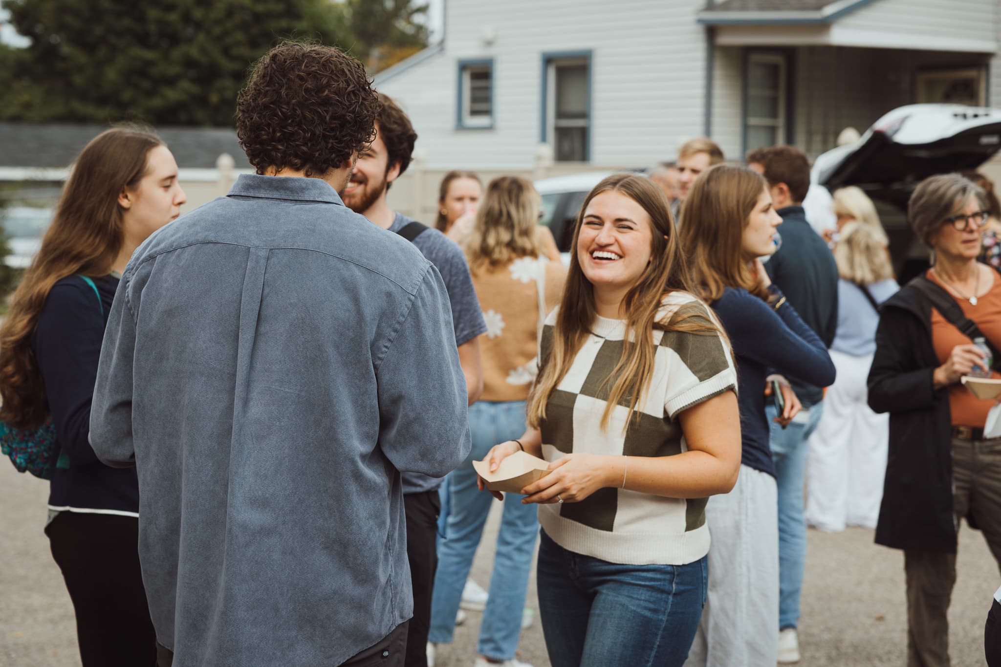 Conversation and hospitality at River City Church