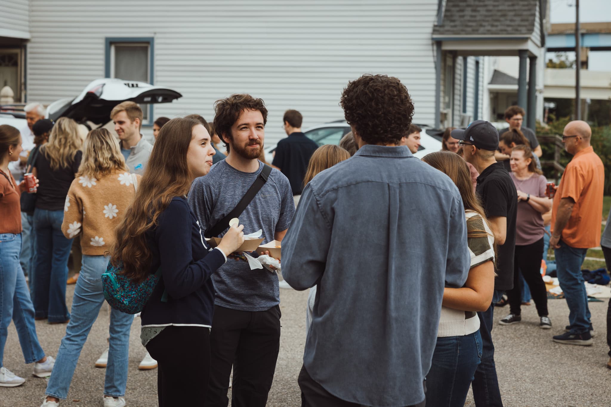 River City Church community together outside